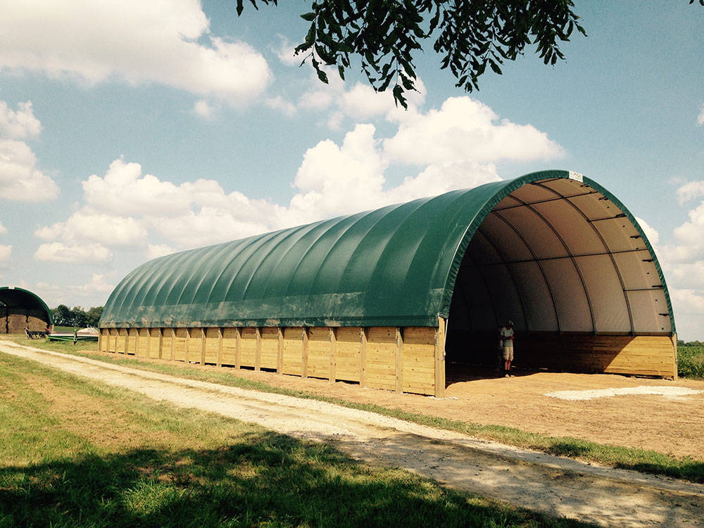 30' Wide Tarp Sheds and Barns 1 30'Wide Tarp Shed
