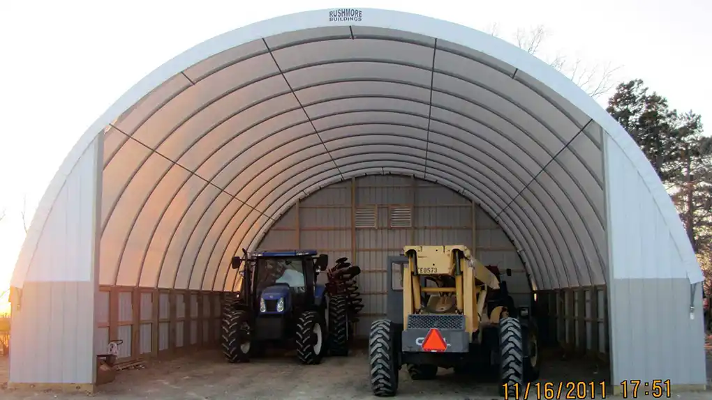 36 canvas fabric quonset barn