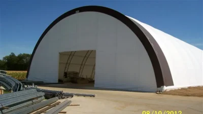 Portable Hoop Building 45' Wide