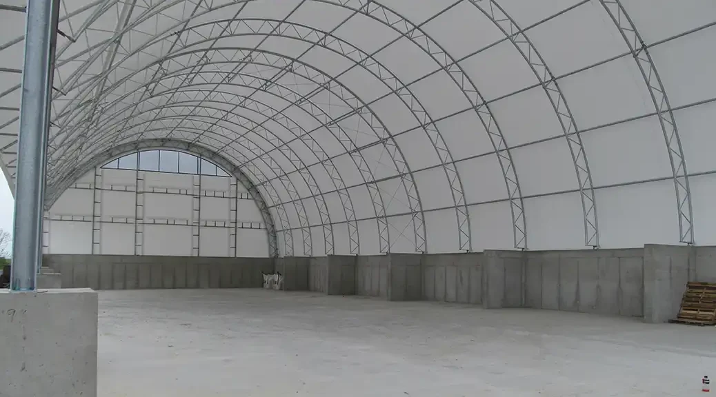 70 wide tall profile hoop barn