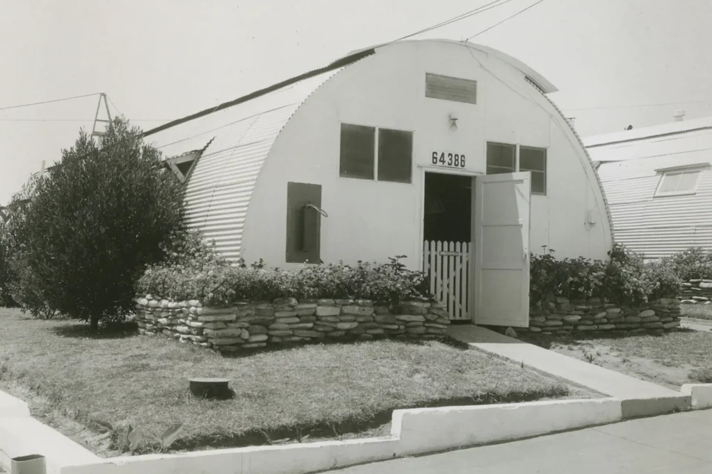 Military barracks Quonset hut