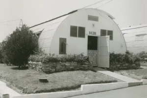Military barracks Quonset hut
