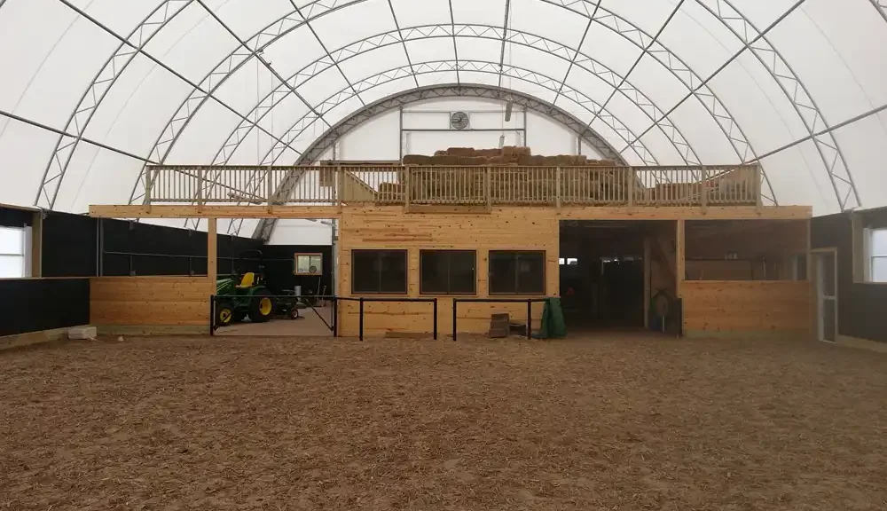 Indoor Riding Arena Hoop Barn