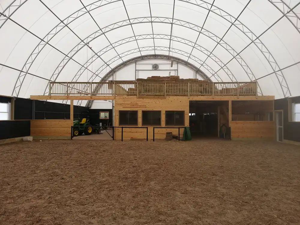 Indoor Riding Arena Hoop Barn