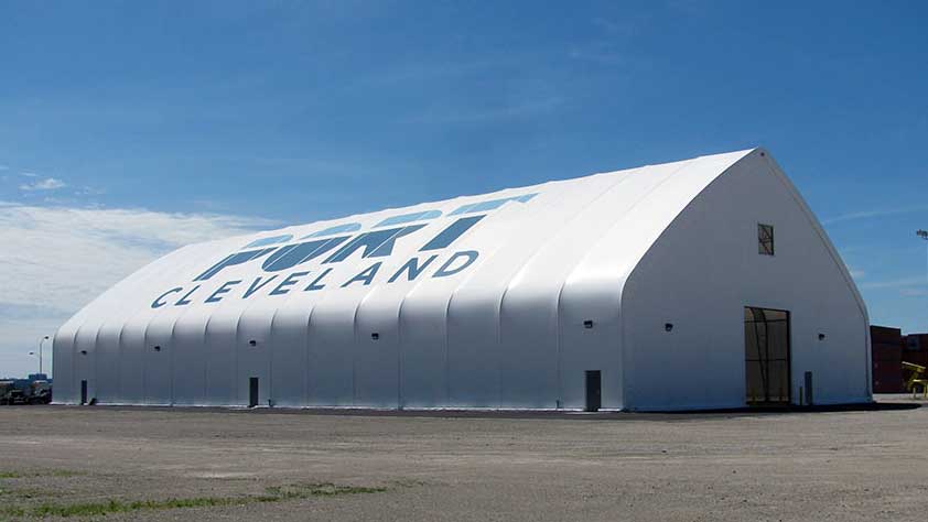 over 100' wide hoop building