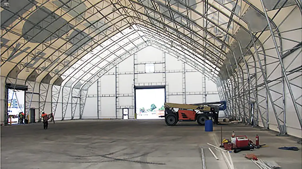 100x200 fabric building warehouse